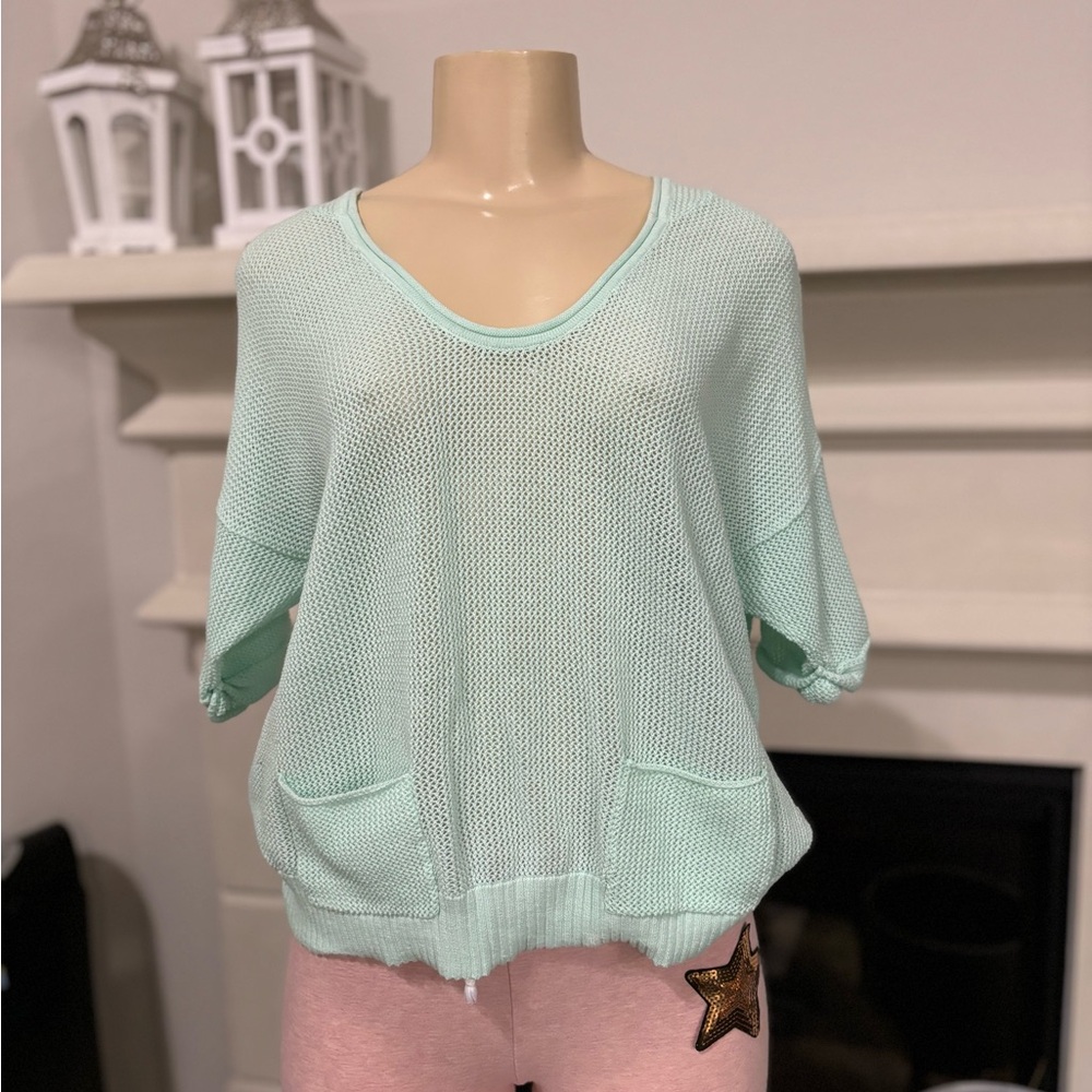 New york & company 3/4 sleeved shirt